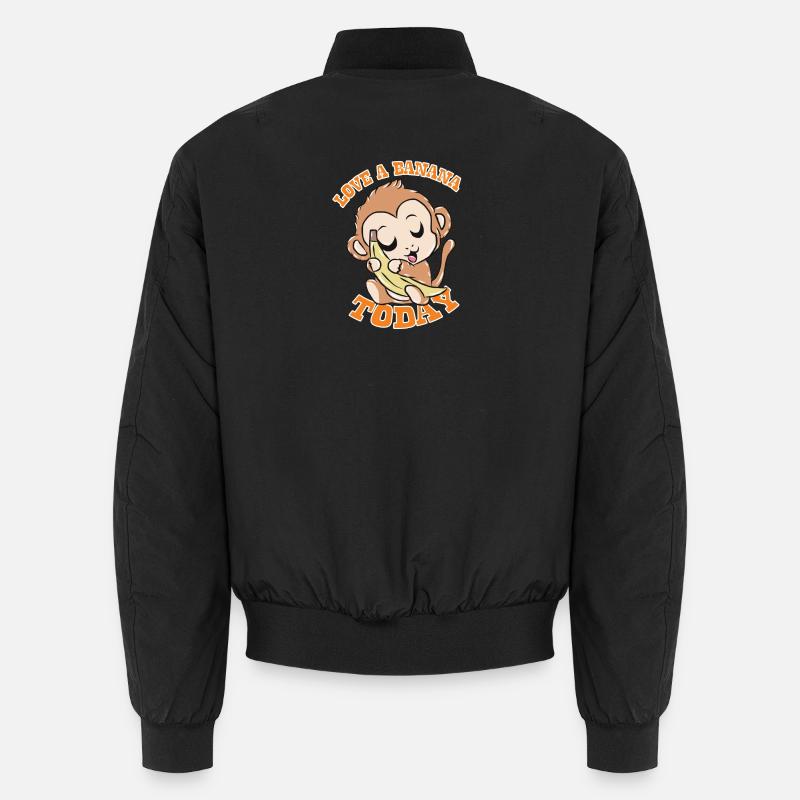Singe banane Bomber unisexe