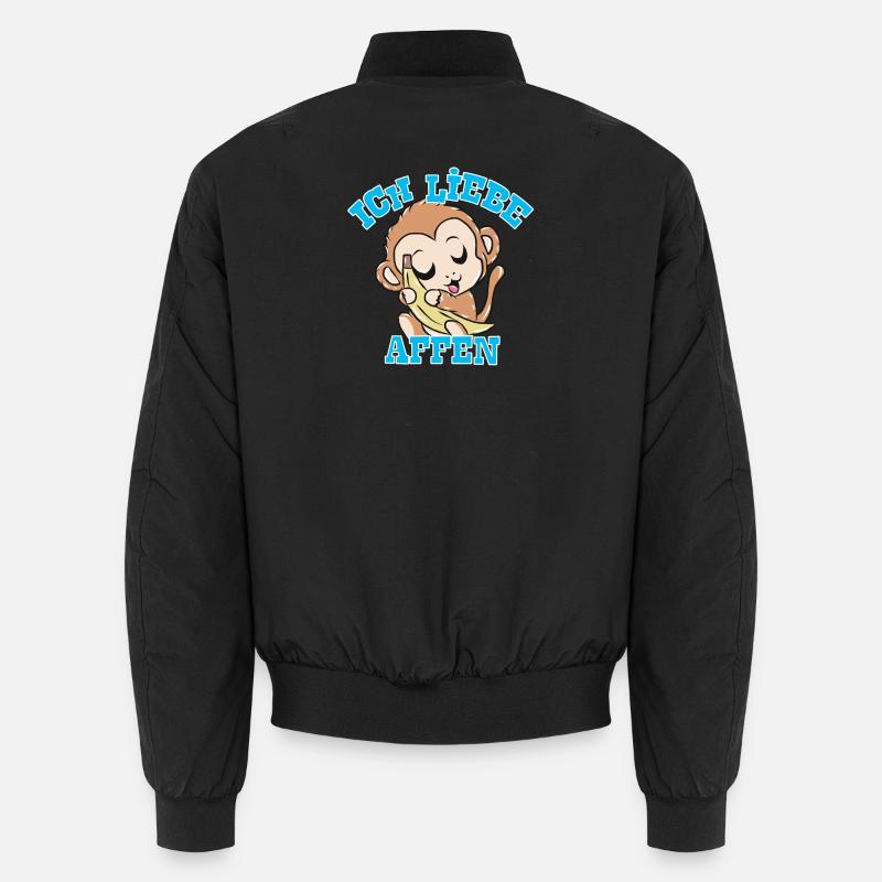 Affen Unisex Bomberjacke
