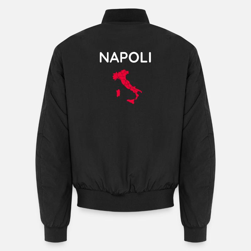 Naples Neapel Souvenir de Naples - Bomber unisexe - noir