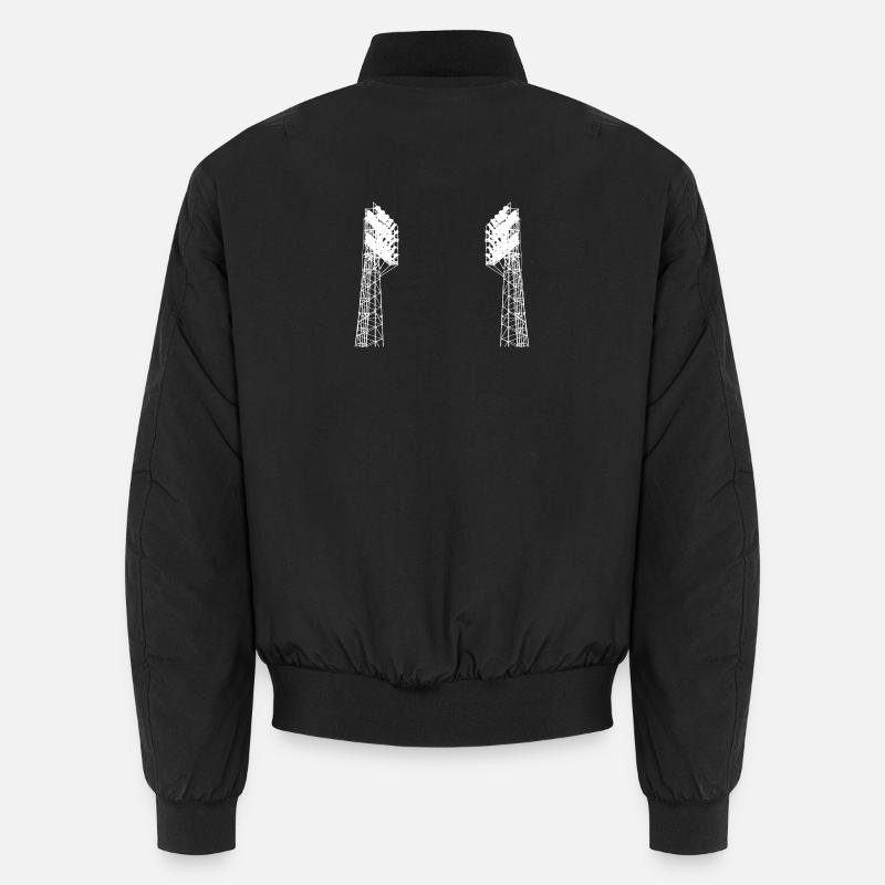 Flutlichter - Unisex Bomberjacke - Schwarz