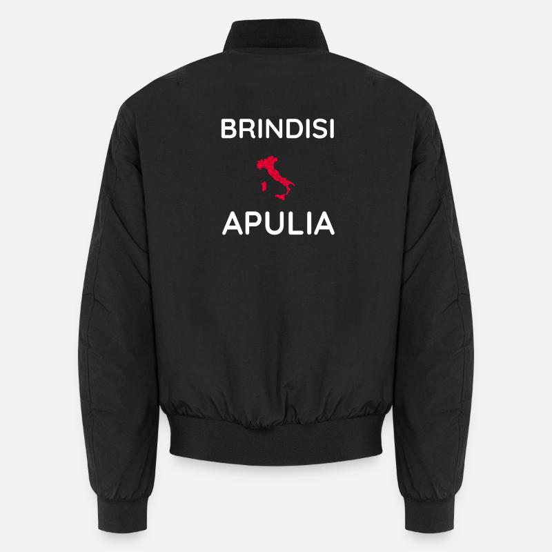 Brindisi Puglia Souvenir Unisex Bomber Jacket