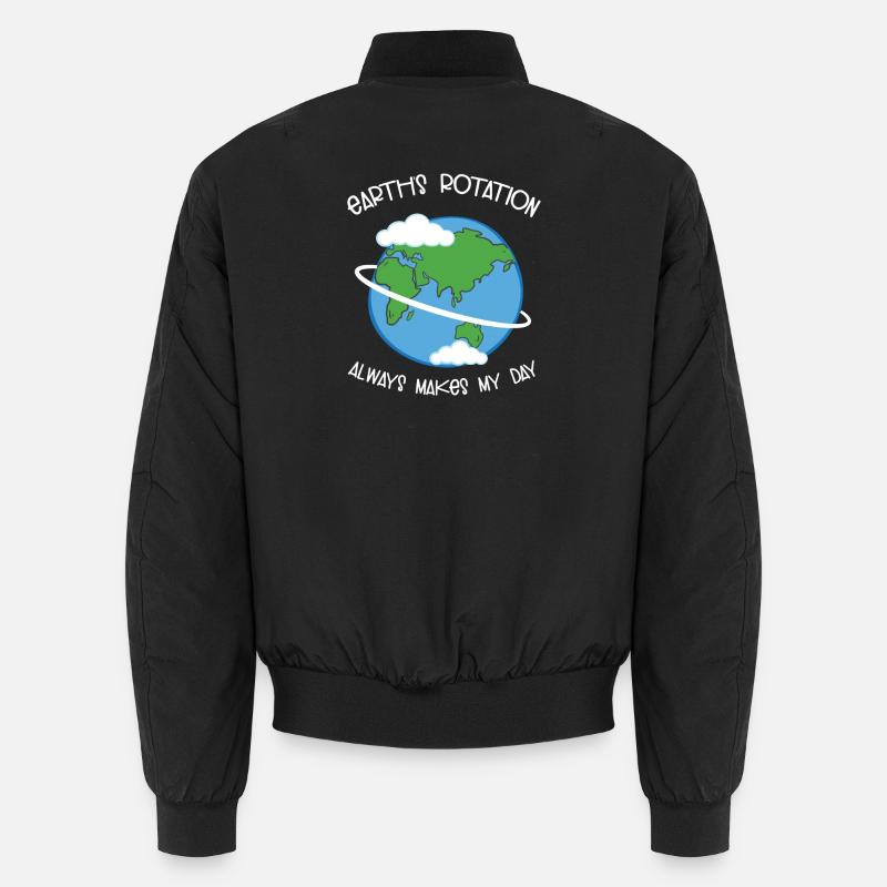 science - Unisex Bomber Jacket - black