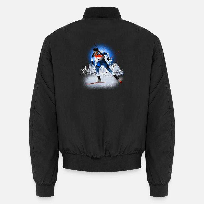biathlon - Bomber unisexe - noir