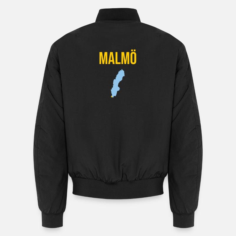 Malmö - Bomber unisexe - noir