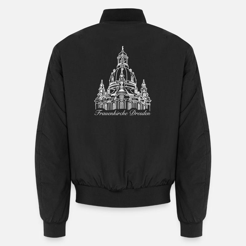 Frauenkirche Dresden Dessin Bomber unisexe