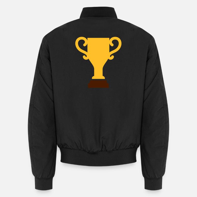 Trophy - Unisex Bomber Jacket - black
