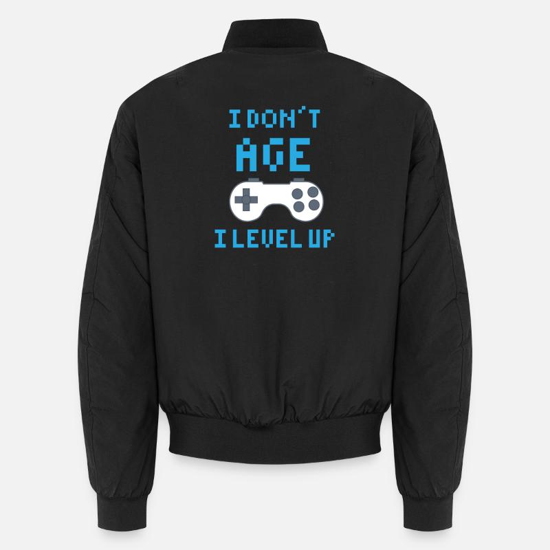 Gaming - Unisex Bomber Jacket - black