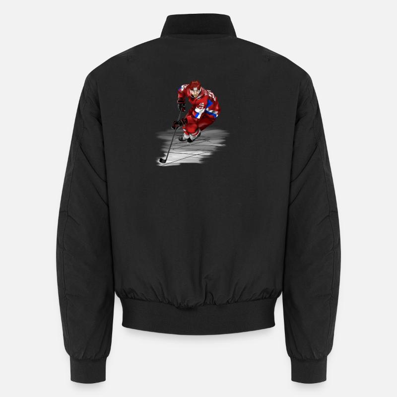 Eishockey Unisex Bomberjacke