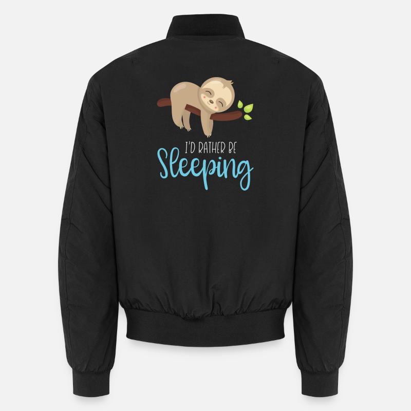 Je préfèrerais dormir Bomber unisexe