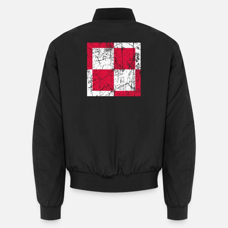 Fliegerabzeichen Polen air force roundel Pologne Bomber unisexe