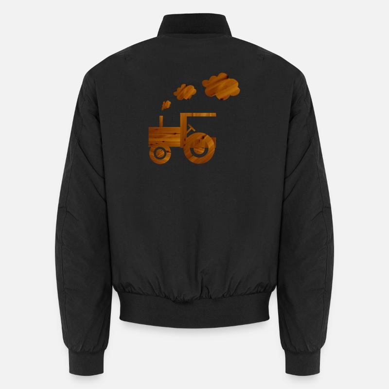 traktor landwirtschaft spielzeug Unisex Bomberjacke