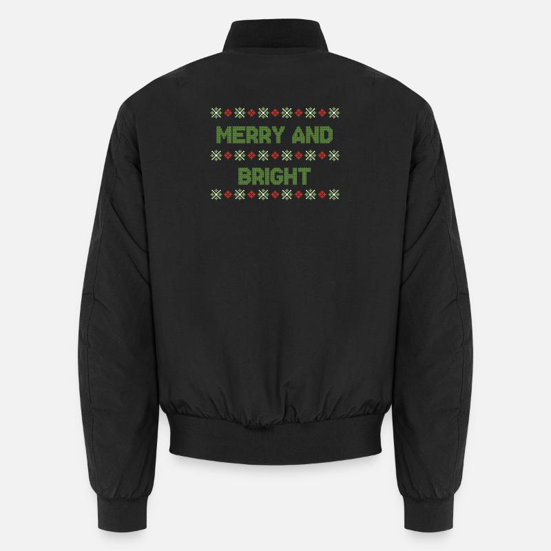 Moche noël noël pull Bomber unisexe