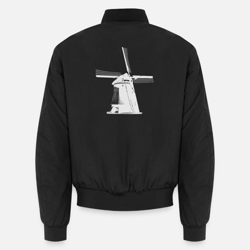 Moulin à vent Pays-Bas Bomber unisexe