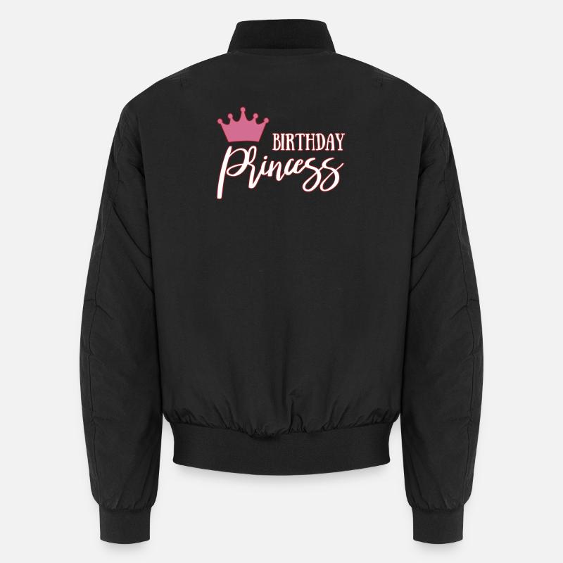 happy Birthday - Unisex Bomber Jacket - black