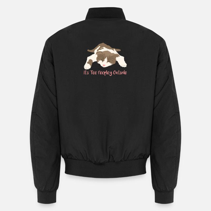 Introverti - Bomber unisexe - noir