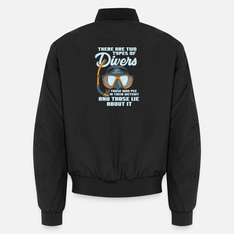 Scuba Diving Unisex Bomber Jacket