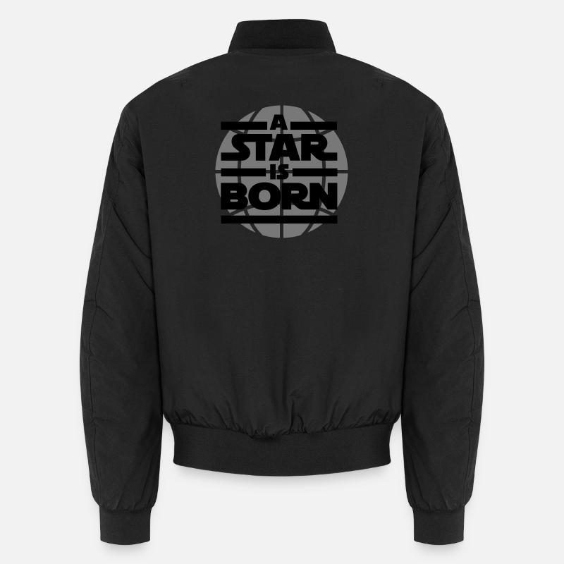 a star is born - Bomber unisexe - noir