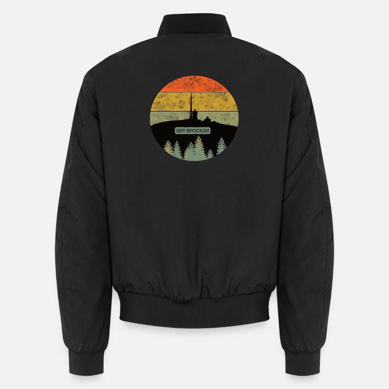 Harz Style - Der Brocken Unisex Bomberjacke