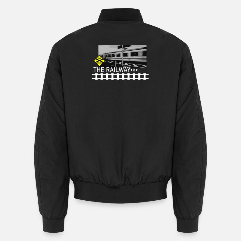THE RAILWAY Unisex Bomber Jacket
