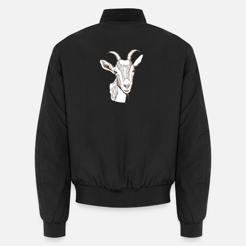 Chèvre Bomber unisexe