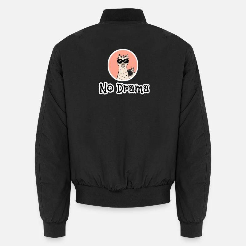 PAS DE DRAME LAMA - Bomber unisexe - noir