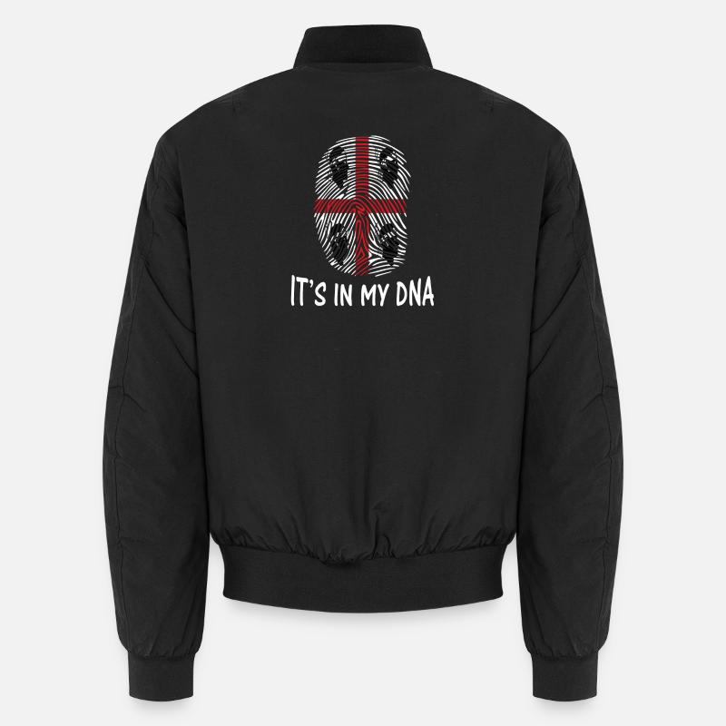 Idée cadeau de conception de t-shirt ADN drapeau Sardaigne. Bomber unisexe