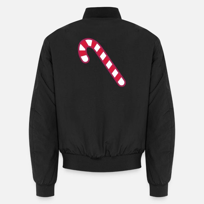 canne à sucre canne à sucre gnome elfe elfe - Bomber unisexe - noir