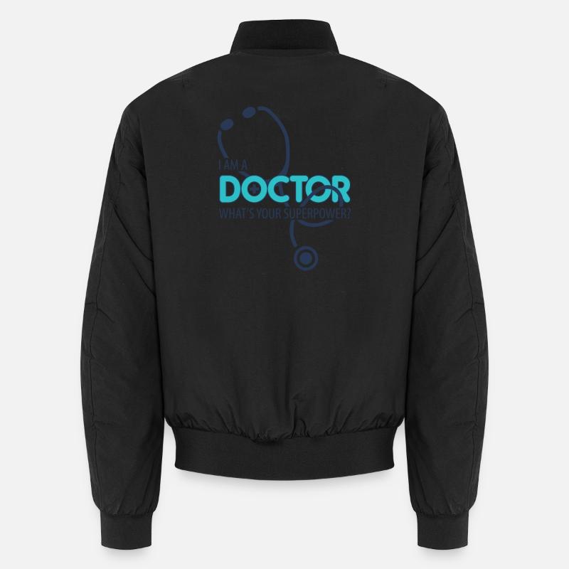I am a doctor Unisex Bomber Jacket