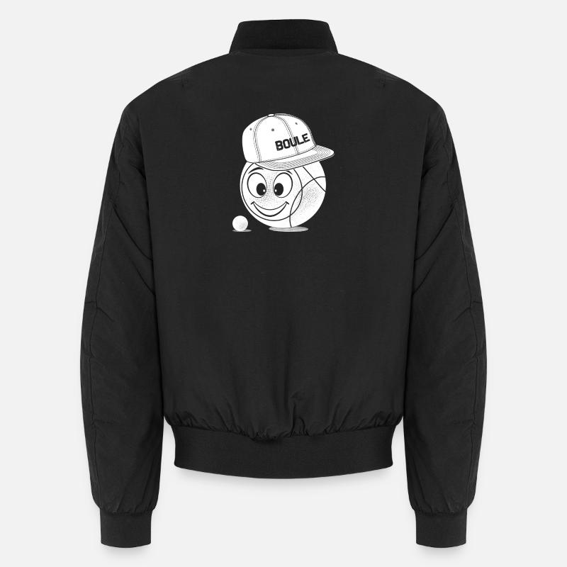 Boule Ball Cap Petanque Pig Boules Balls Unisex Bomber Jacket