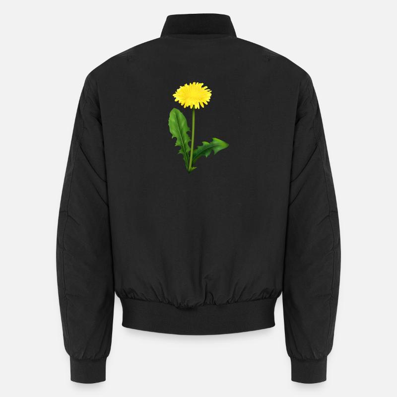 Dandelion | dandelion - Unisex Bomber Jacket - black