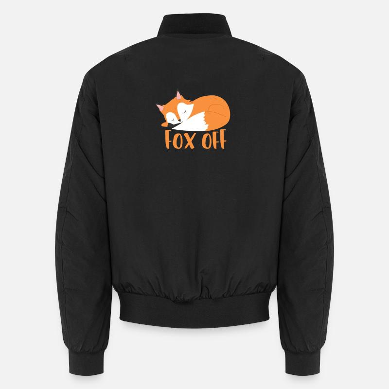 Fox fox off Unisex Bomber Jacket