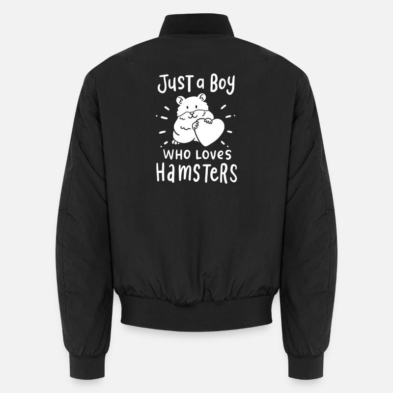 Hamster Golden Hamster Unisex Bomber Jacket