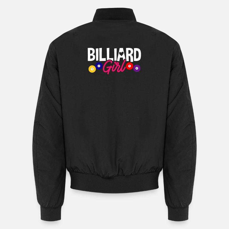 Billiards Billiards Pool Unisex Bomber Jacket