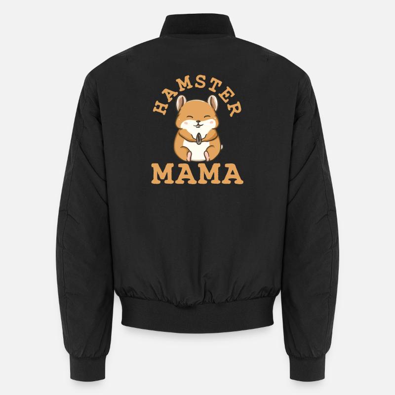 Hamster Goldhamster Unisex Bomberjacke