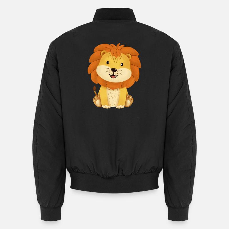 Lion Bomber unisexe