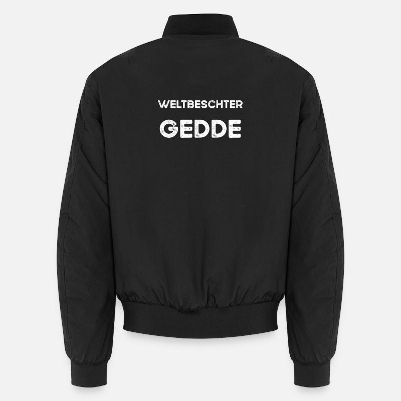 Gedde Patenonkel Taufpate Schwäbisch Unisex Bomberjacke