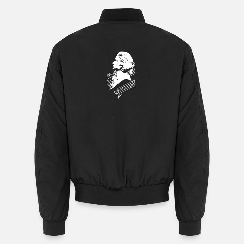 Mozart - Bomber unisexe - noir