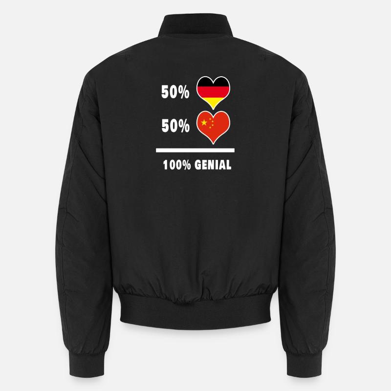 Germany and China Awesome / Gift Unisex Bomber Jacket