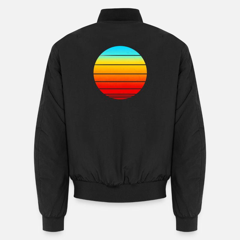 Sunset Strip dans le cercle Bomber unisexe