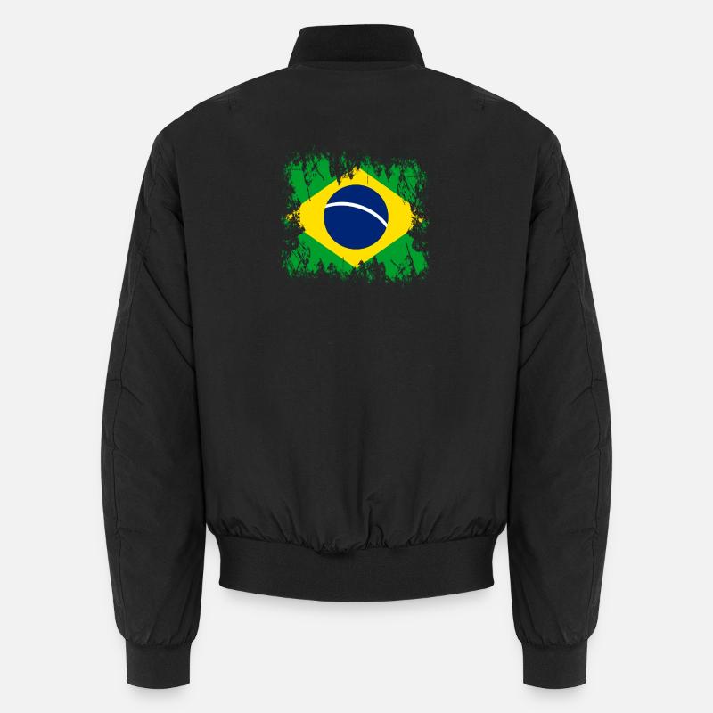 Brasilien Brasilien Unisex Bomberjacke
