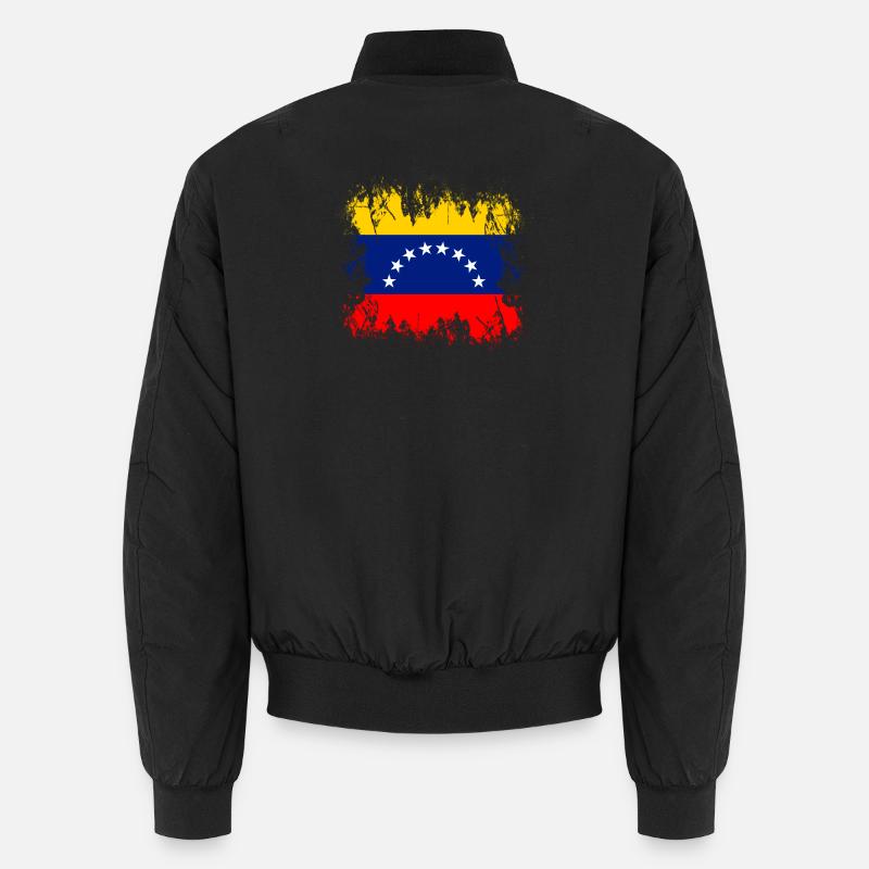 Venezuela (Venezuela) - Bomber unisexe - noir