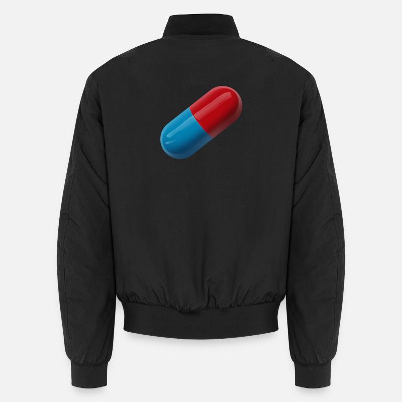 Trendy Pill Design Unisex Bomber Jacket