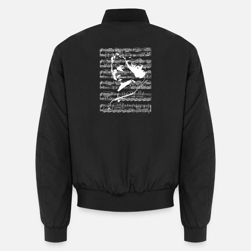 Beethoven - Unisex Bomberjacke - Schwarz