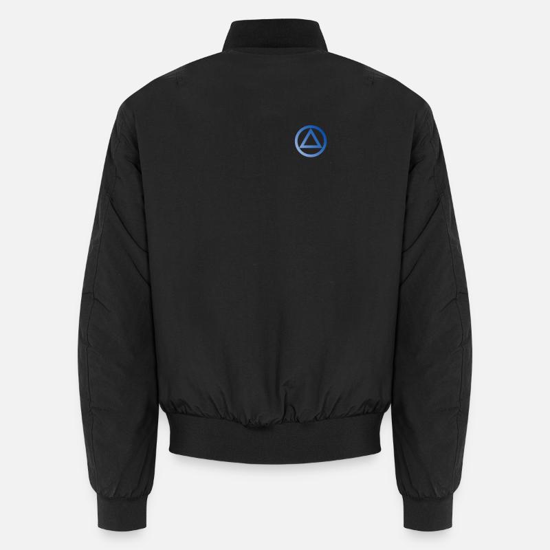 Anonymous alcoholic symbol logo AA NA anti alcohol Unisex Bomber Jacket