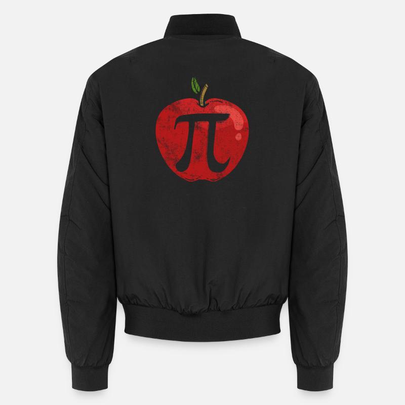 Pi Mathe - Unisex Bomberjacke - Schwarz