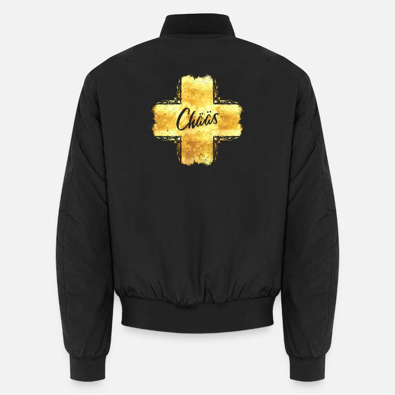 Schweizer Käse - Chääs - Raclette - Schweiz Unisex Bomberjacke