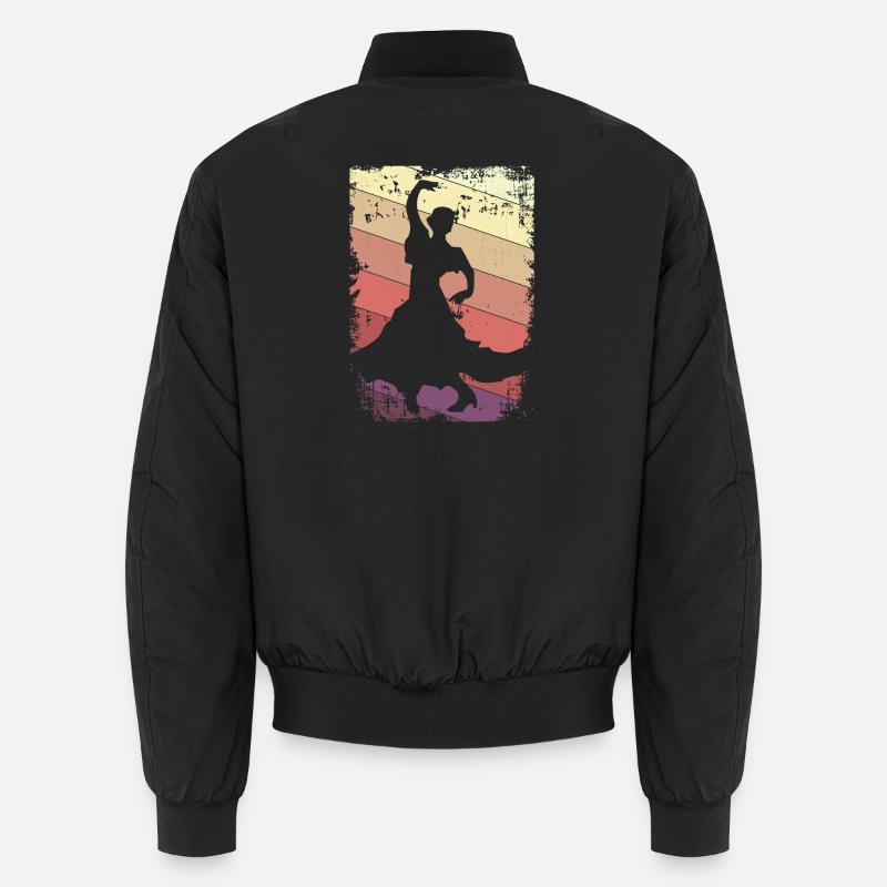Flamenco Danse Bomber unisexe