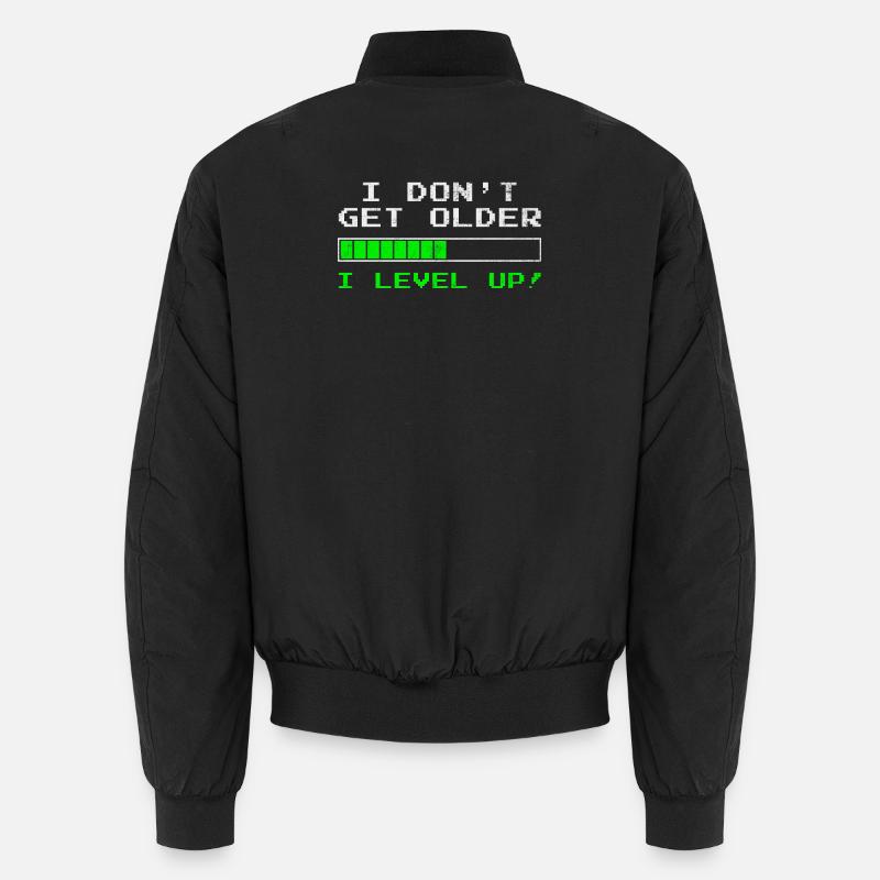 Gamer Zocker Geburtstag Unisex Bomberjacke