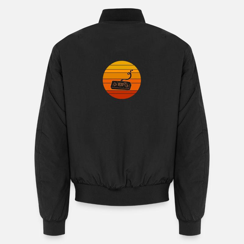 Gaming Gamer - Unisex Bomber Jacket - black