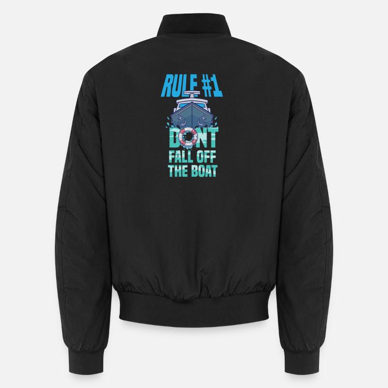 Boot Humor - Unisex Bomberjacke - Schwarz